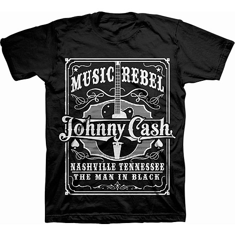 Johnny Cash tričko, Music Rebel, pánske