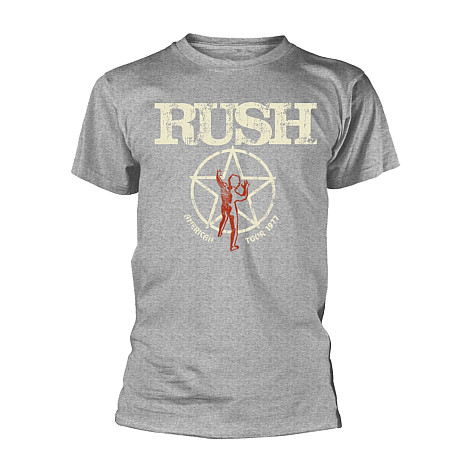 Rush tričko, American Tour 1977 Grey, pánske