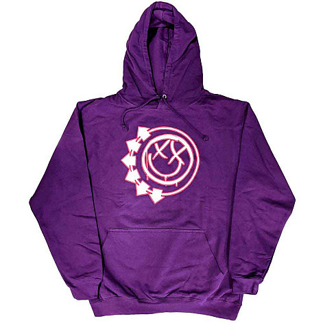 Blink 182 mikina, Six Arrow Smiley Pink, pánska