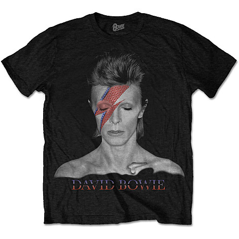 David Bowie tričko, Aladdin Sane Black, pánske