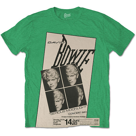 David Bowie tričko, Concert '83, pánske