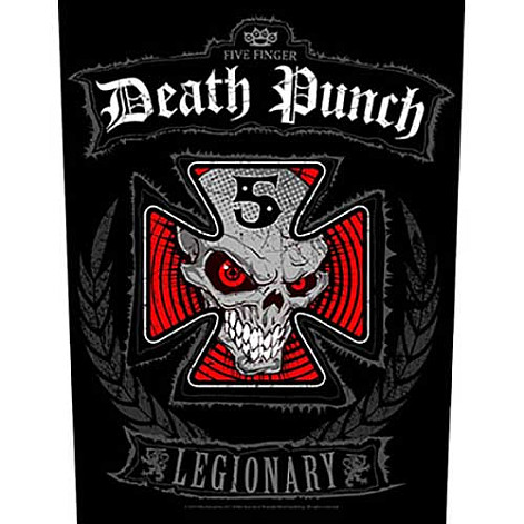 Five Finger Death Punch nášivka na chrbát 30x27x36 cm, Legionary
