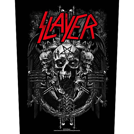 Slayer nášivka na chrbát CO+PES 30x27x36 cm, Demonic