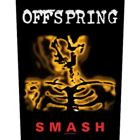 The Offspring nášivka na chrbát CO+PES 30x27x36 cm, Smash Black
