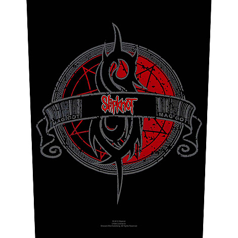 Slipknot nášivka na chrbát 30x27x36 cm, Crest