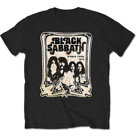 Black Sabbath tričko, World Tour 78 Exclusive, pánske