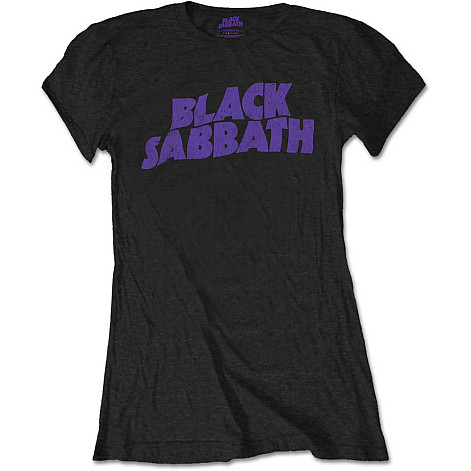 Black Sabbath tričko, Wavy Logo Vintage Girly, dámske