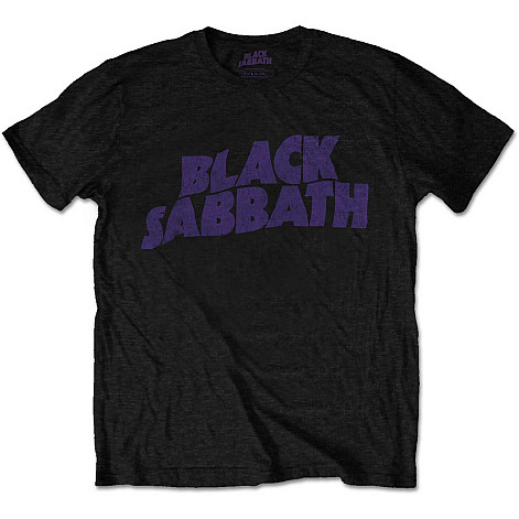 Black Sabbath tričko, Wavy Logo Black, detské