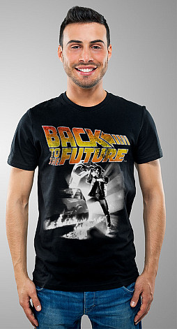 Back to the Future tričko, Poster, pánske