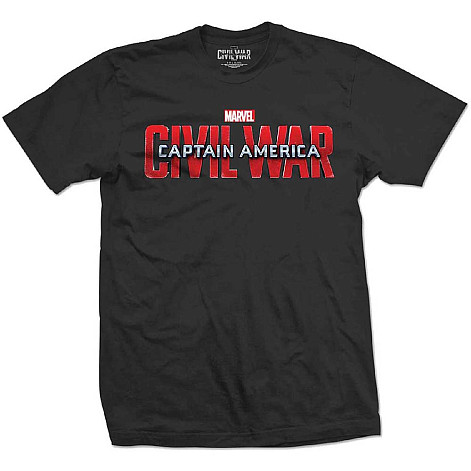 Captain America tričko, Civil War Movie Logo, pánske