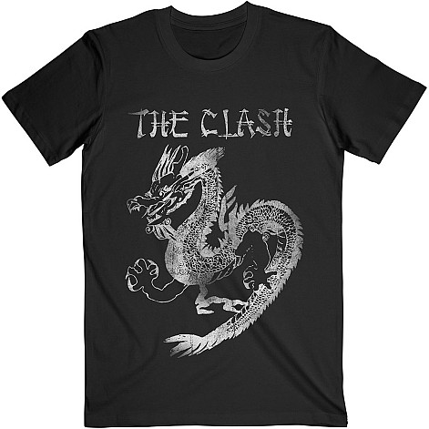 The Clash tričko, Dragon White, pánske