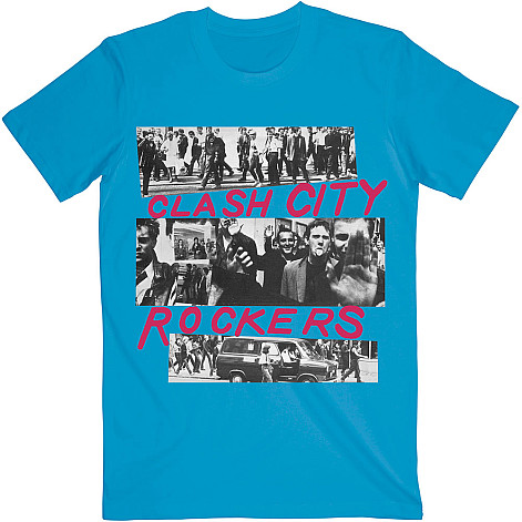 The Clash tričko, City Rockers Blue, pánske