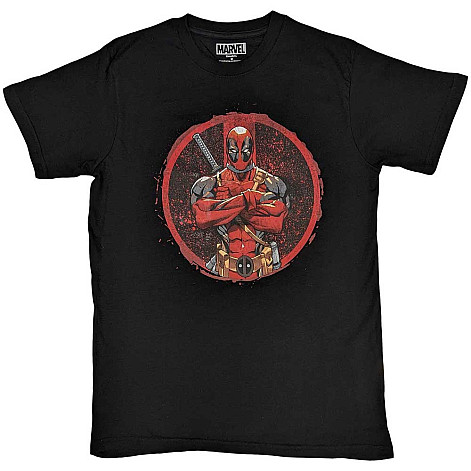 Deadpool tričko, Deadpool Arms Crossed Black, pánske