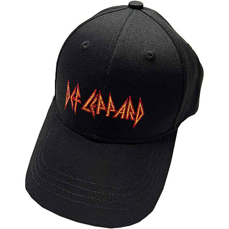 Def Leppard šiltovka, Text Logo Black, unisex