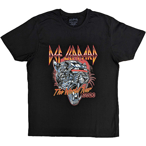 Def Leppard tričko, Tour 2023 Black, pánske