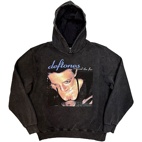 Deftones mikina, Around The Fur Stone Wash Charcoal Grey, pánska