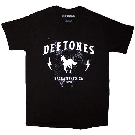 Deftones tričko, Electric Pony Black, pánske