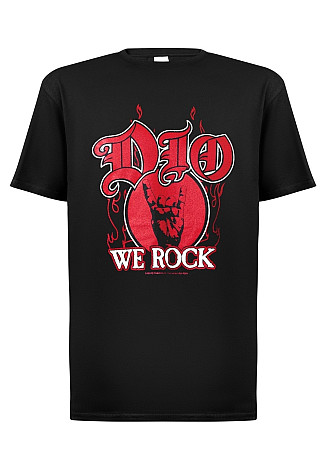 DIO tričko, We Rock Black, pánske
