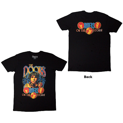 The Doors tričko, Riders On The Storm BP Black, pánske