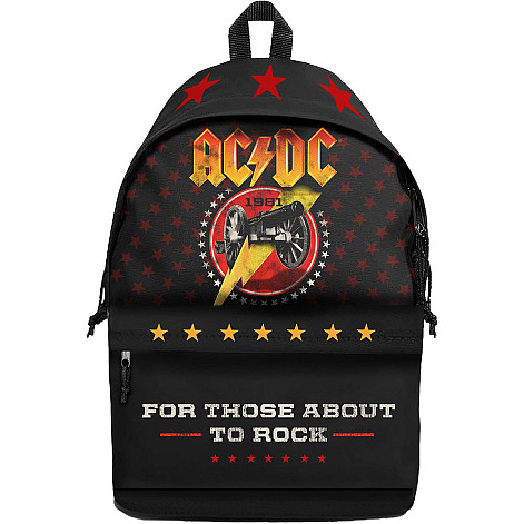 AC/DC batoh PES 43x30x15 cm/580g, For Those About to Rock Black