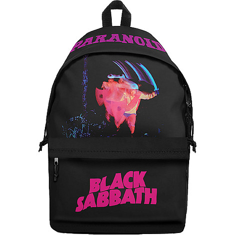 Black Sabbath batoh PES 43x30x15 cm/580g, Paranoid Black