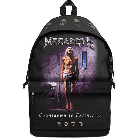 Megadeth batoh PES 43x30x15 cm/580 g, Countdown To Extinction Black