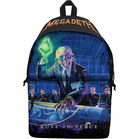 Megadeth batoh PES 43x30x15 cm/580g, Rust In Peace Black