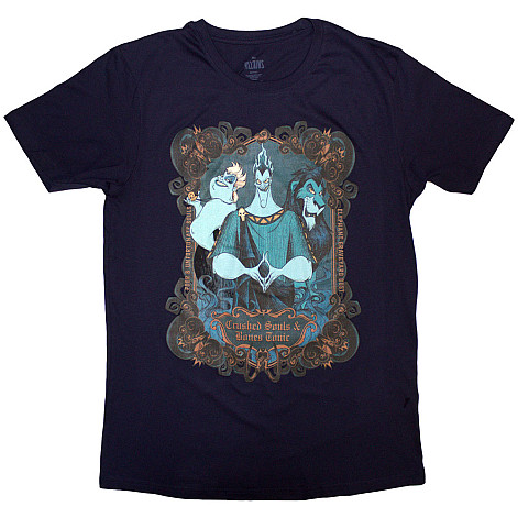 Disney tričko, Villains Crushed Souls Navy Blue, pánske