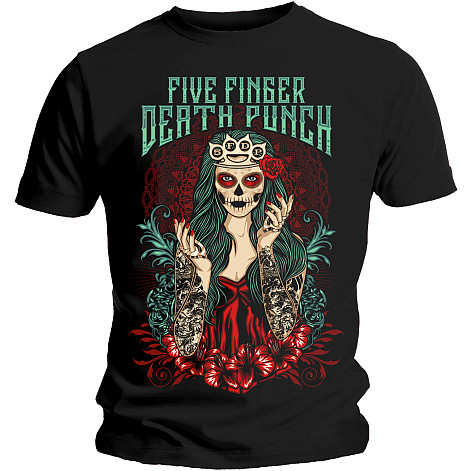 Five Finger Death Punch tričko, Lady Muerta, pánske