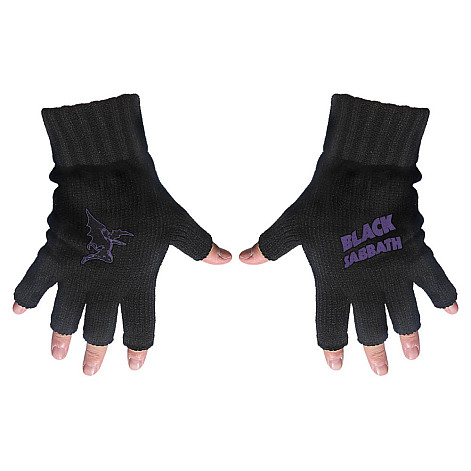 Black Sabbath bezprsté rukavice, Purple Logo & Devil