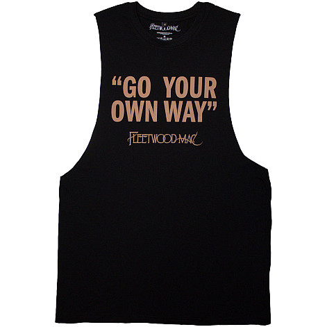Fleetwood Mac tielko, Go Your Own Way Black, pánske