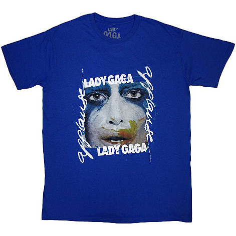 Lady Gaga tričko, Artpop Facepaint Blue, pánske