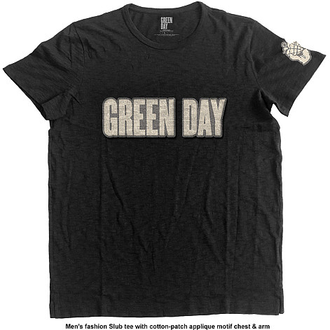 Green Day tričko, Logo & Grenade App, pánske