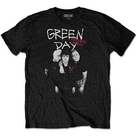 Green Day tričko, Red Hot Black, pánske