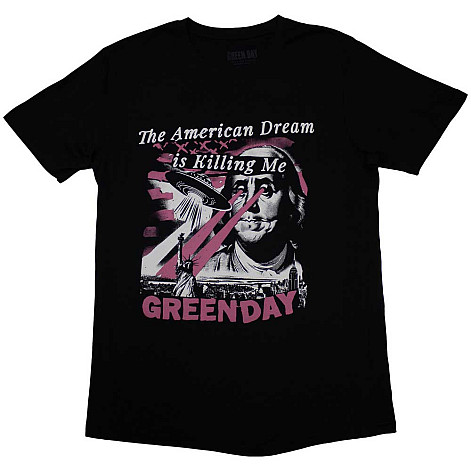 Green Day tričko, American Dream Black, pánske