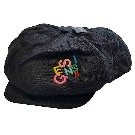 Genesis šiltovka, Scatter Newsboy Cap Black, unisex