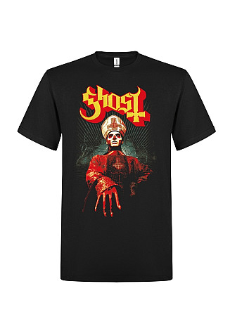 Ghost tričko, Papa Worship Black, pánske