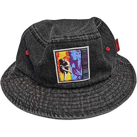 Guns N Roses klobouk, Use Your Illusion Denim Black, unisex