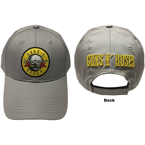 Guns N Roses šiltovka, Circle Logo Grey