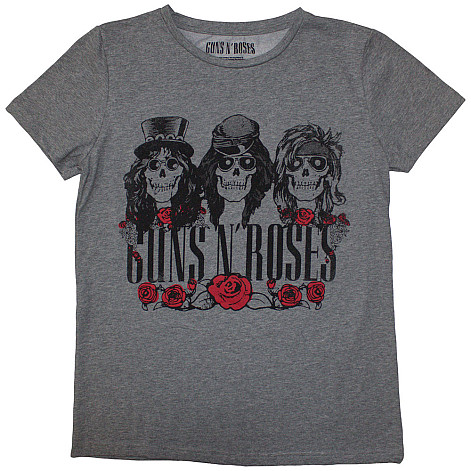 Guns N Roses tričko, Hell Group Grey, dámske