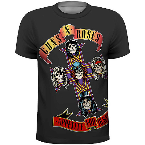 Guns N Roses tričko, Appetite Sublimation, pánske