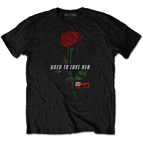 Guns N Roses tričko, Used To Love Her Rose, pánske