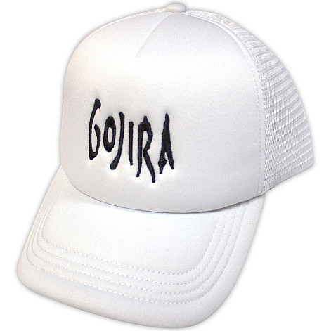 Gojira šiltovka, Logo Mesh White, unisex
