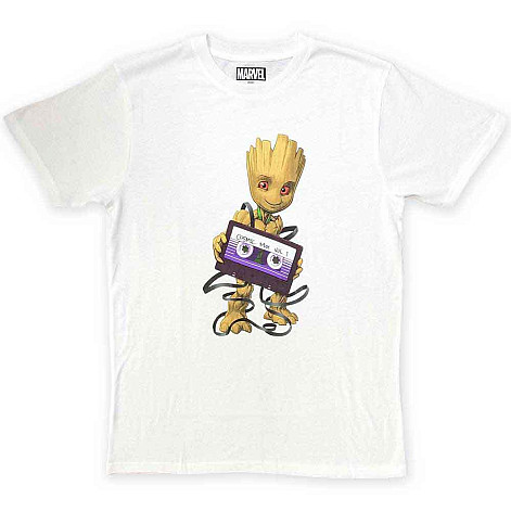 Marvel Comics tričko, Guardians of the Galaxy Cosmic Tape White, pánske