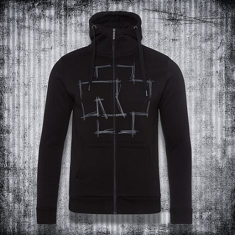 Rammstein mikina, Im Namen Des Herren Zip BP Black, pánska