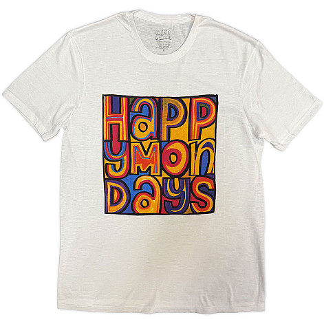 Happy Mondays tričko, Greatest Hits White, pánske