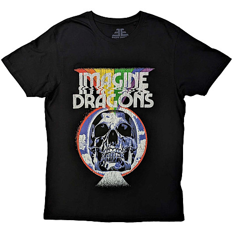 Imagine Dragons tričko, Skull Black, pánske