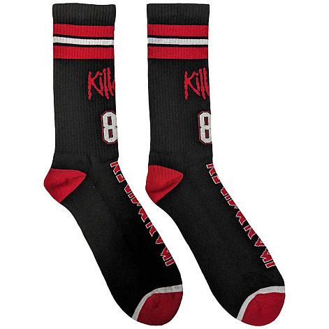 Iron Maiden ponožky, Killers '81 Black, unisex - velikost 7 až 11 (40 až 45)