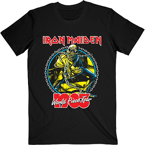 Iron Maiden tričko, World Piece Tour '83 V.2. Black, pánske
