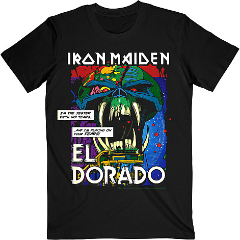 Iron Maiden tričko, El Dorado Black, pánske